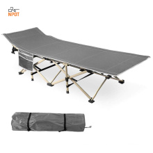 NPOT fast delivery sleeping bed camping folding light camp folding bed